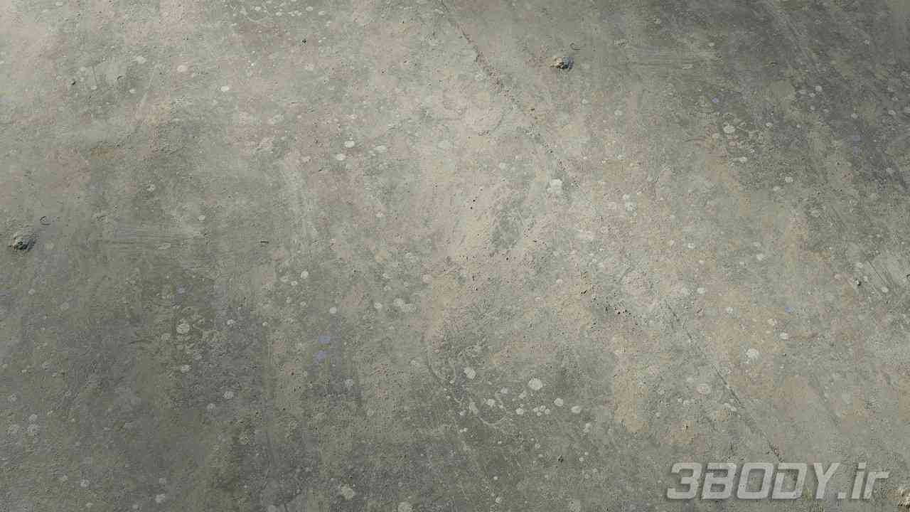 متریال بتن صاف smooth concrete عکس 1